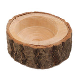 Maxbell Tree Stump Wooden Candle Holder Tea Light Holder  Wedding Decoration 2.5cm