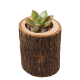 Maxbell Tree Stump Wooden Candle Holder Tea Light Holder for Wedding Decoration 7cm