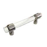 Maxbell Acrylic Connecting Rod Bar for Door Handles Drawer Pull Knob  Chrome 120mm