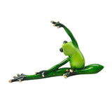 Maxbell Resin Creative 3D Craft Frog Figurine Office Desk Car Dashboard Onament a