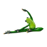 Maxbell Resin Creative 3D Craft Frog Figurine Office Desk Car Dashboard Onament a
