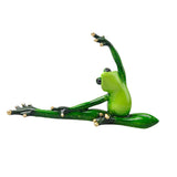 Maxbell Resin Creative 3D Craft Frog Figurine Office Desk Car Dashboard Onament a