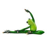 Maxbell Resin Creative 3D Craft Frog Figurine Office Desk Car Dashboard Onament a