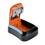 Maxbell Outdoor Wall Mounted Safe Key Box with Lock & Waterproof Cover  2#Orange
