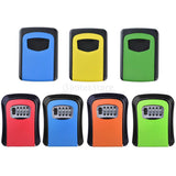 Maxbell Outdoor Wall Mounted Safe Key Box with Lock & Waterproof Cover  2#Orange