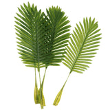 Maxbell 5PCS Artificial Coconut Tree Leaves Faux Foliage Home Decor Light Green_S