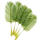 Maxbell 5PCS Artificial Coconut Tree Leaves Faux Foliage Home Decor Light Green_S