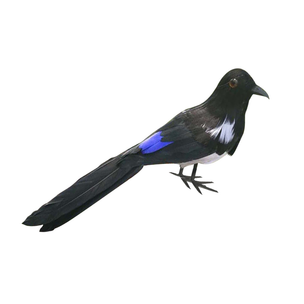 Maxbell Artificial Realistic Woodland Birds for Garden Weding Home Decoration 3#