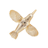 Maxbell Crystal Acrylic Birds Holiday Party Supplies Home Hanging Decor Gold