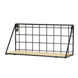 Maxbell Antique Iron Wire Wall Floating Shelves Flower Pot Planter Display Stand S