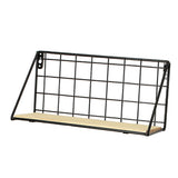 Maxbell Antique Iron Wire Wall Floating Shelves Flower Pot Planter Display Stand S