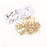 Maxbell 12x Jewelry Chest Box Miniature Dollhouse Door Window Cabinet Hinge Gold