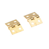 Maxbell 12x Jewelry Chest Box Miniature Dollhouse Door Window Cabinet Hinge Gold