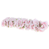 Maxbell 60pcs DIY Pearl Jewelry Garland Flowers Hanging Floral Wall Pink