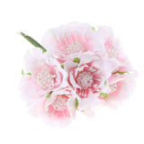 Maxbell 60pcs DIY Pearl Jewelry Garland Flowers Hanging Floral Wall Pink