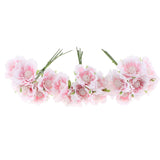 Maxbell 60pcs DIY Pearl Jewelry Garland Flowers Hanging Floral Wall Pink