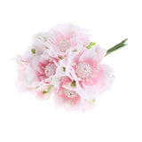 Maxbell 60pcs DIY Pearl Jewelry Garland Flowers Hanging Floral Wall Pink