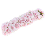 Maxbell 60pcs DIY Pearl Jewelry Garland Flowers Hanging Floral Wall Pink