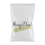 Maxbell 60pcs DIY Pearl Jewelry Garland Flowers Hanging Floral Wall Yellow