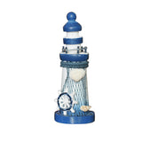 Maxbell Wooden Mediterranean Nautical Tropical Lighthouse Sailing Decor Ornament A