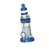 Maxbell Wooden Mediterranean Nautical Tropical Lighthouse Sailing Decor Ornament A