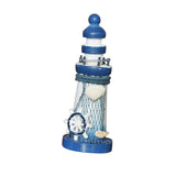 Maxbell Wooden Mediterranean Nautical Tropical Lighthouse Sailing Decor Ornament A