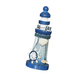 Maxbell Wooden Mediterranean Nautical Tropical Lighthouse Sailing Decor Ornament A