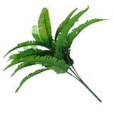 Maxbell Artificial Green Leaves Branch Fern Vines Leaves Potted Floral Decor  b