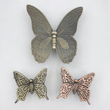 Maxbell Antique Butterfly Door Cabinet Drawer Cupboard Wardrobe Pull Handle Copper_S