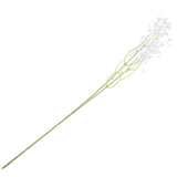 Maxbell Plastic Babysbreath Branch Flowers for Home Garden Wedding Decoration White