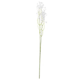 Maxbell Plastic Babysbreath Branch Flowers for Home Garden Wedding Decoration White