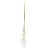 Maxbell Plastic Babysbreath Branch Flowers for Home Garden Wedding Decoration White