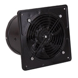 Maxbell 8inch Kitchen Toilet Exhaust Fan Window Air Ventilation Blower Booster Black