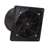 Maxbell 8inch Kitchen Toilet Exhaust Fan Window Air Ventilation Blower Booster Black