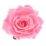Maxbell 5pcs Artificial Silk Rose Flower Heads DIY Bouquet Wedding Decor Pink