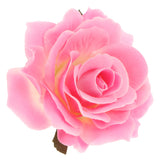 Maxbell 5pcs Artificial Silk Rose Flower Heads DIY Bouquet Wedding Decor Pink