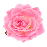 Maxbell 5pcs Artificial Silk Rose Flower Heads DIY Bouquet Wedding Decor Pink