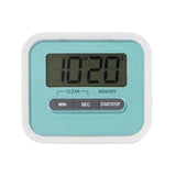 Maxbell Kitchen Electronic LCD Digital Timer Cooking Alarm Reminder Count Down Blue