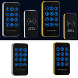 Maxbell Waterproof Touch Keypad Password Lock Digital Door Cabinet Sauna Lock Silver