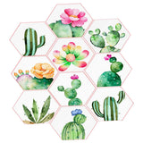 Maxbell 10x Adhesive Hexagon Wall Tile Floor Wall Paper Sticker Home Decor  3#