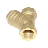 Maxbell Brass Filter Valve Y Type Strainer Valve Hose Tube Connector  DN15