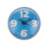 Maxbell Suction Cup Wall Clock Timer Bathroom Shower Silicone Clock, Waterproof Blue