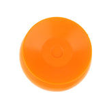 Maxbell Suction Cup Wall Clock Timer Bathroom Shower Silicone Clock, Waterproof Orange