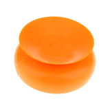 Maxbell Suction Cup Wall Clock Timer Bathroom Shower Silicone Clock, Waterproof Orange