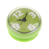 Maxbell Suction Cup Wall Clock Timer Bathroom Shower Silicone Clock, Waterproof Green