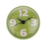 Maxbell Suction Cup Wall Clock Timer Bathroom Shower Silicone Clock, Waterproof Green