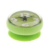 Maxbell Suction Cup Wall Clock Timer Bathroom Shower Silicone Clock, Waterproof Green