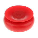 Maxbell Suction Cup Wall Clock Timer Bathroom Shower Silicone Clock, Waterproof Red