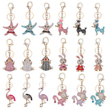 Maxbell Fashion Key Ring Chain Keychain Car Handbag Purse Keyring Gift Pink Starfish