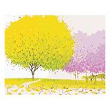 Maxbell DIY Paint By Numbers Kit Canvas Painting Wall Picture Crafts Spring